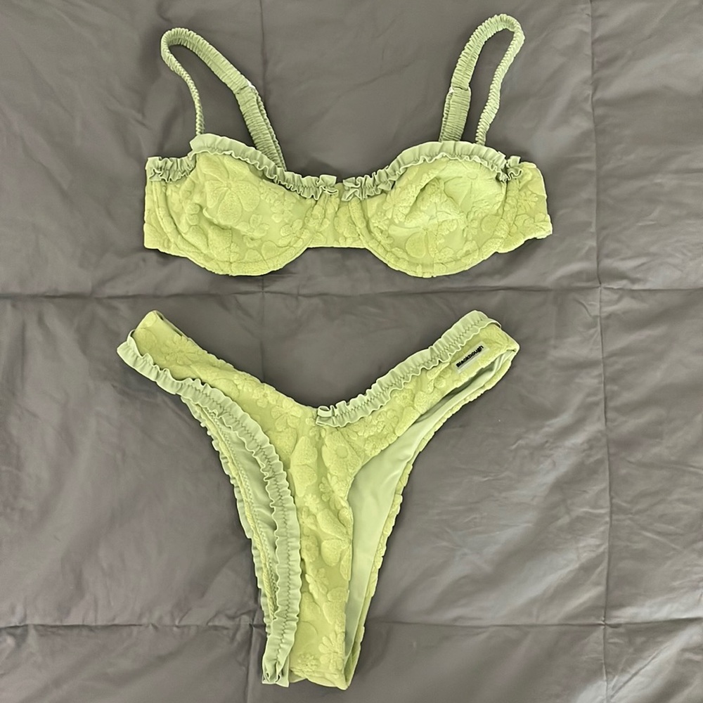 BLACKBOUGH GREEN AMELIA BIKINI SET